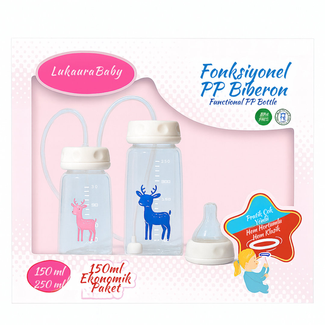 Lukaura® Gaz Önleyici Biberon