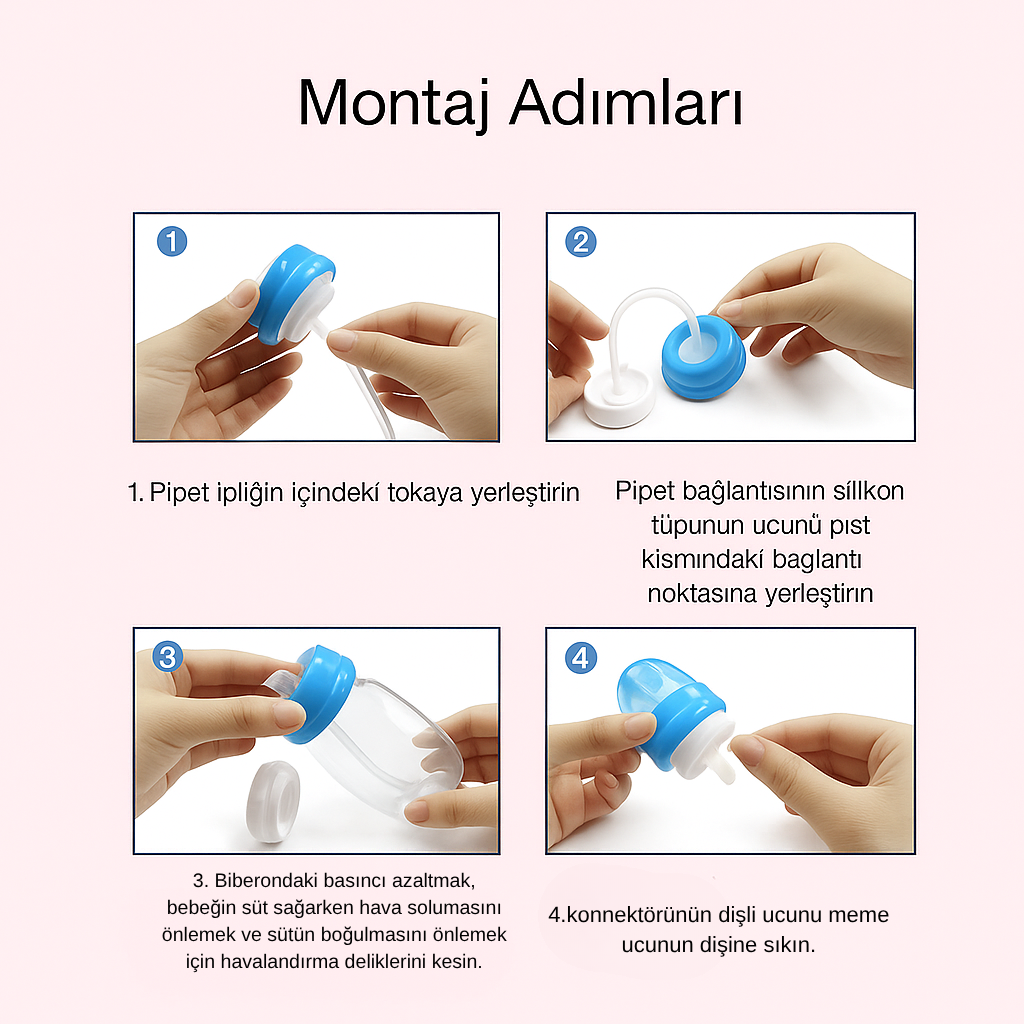 Lukaura® Gaz Önleyici Biberon